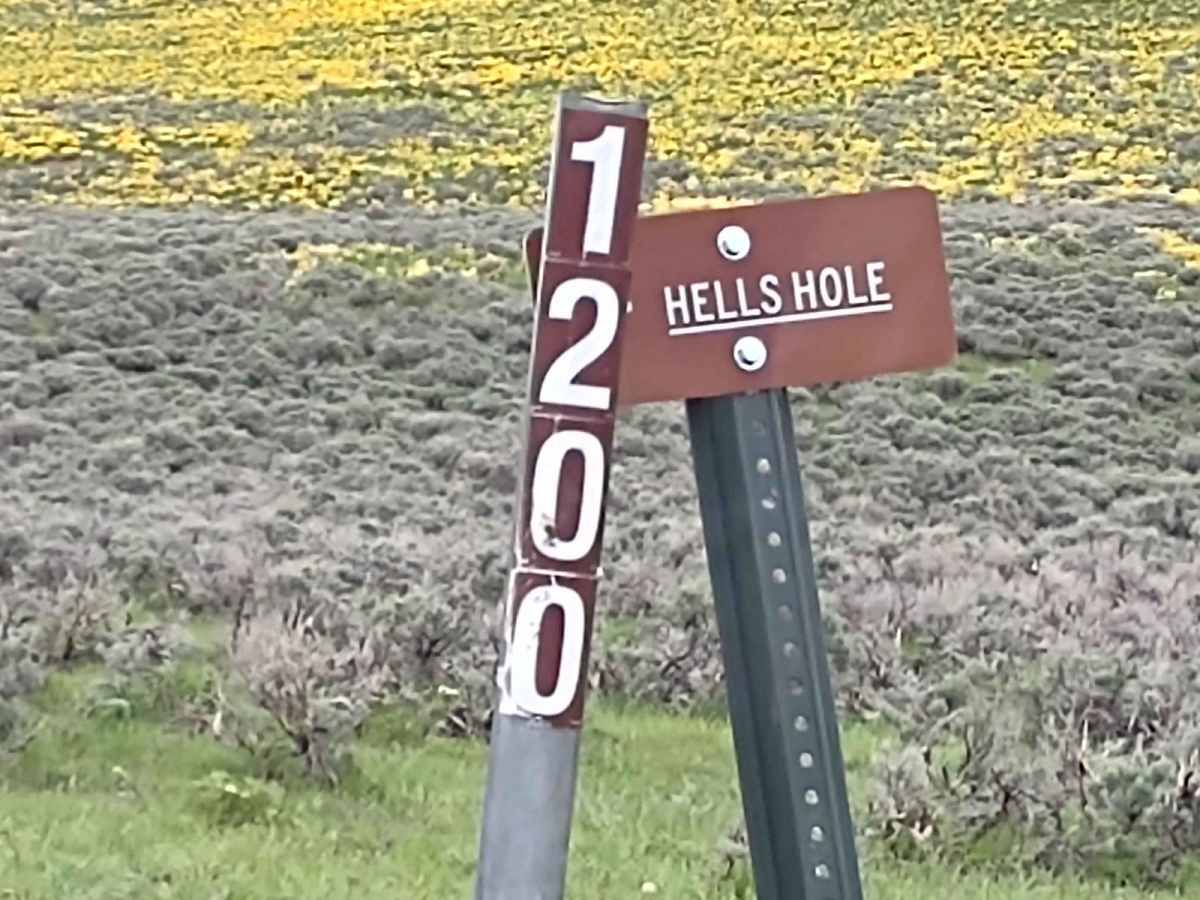 Hell's Hole (FS #41200) trail photo