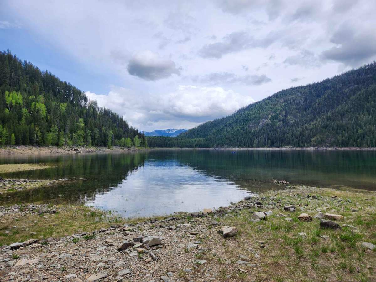 Spar Lake Road trail photo