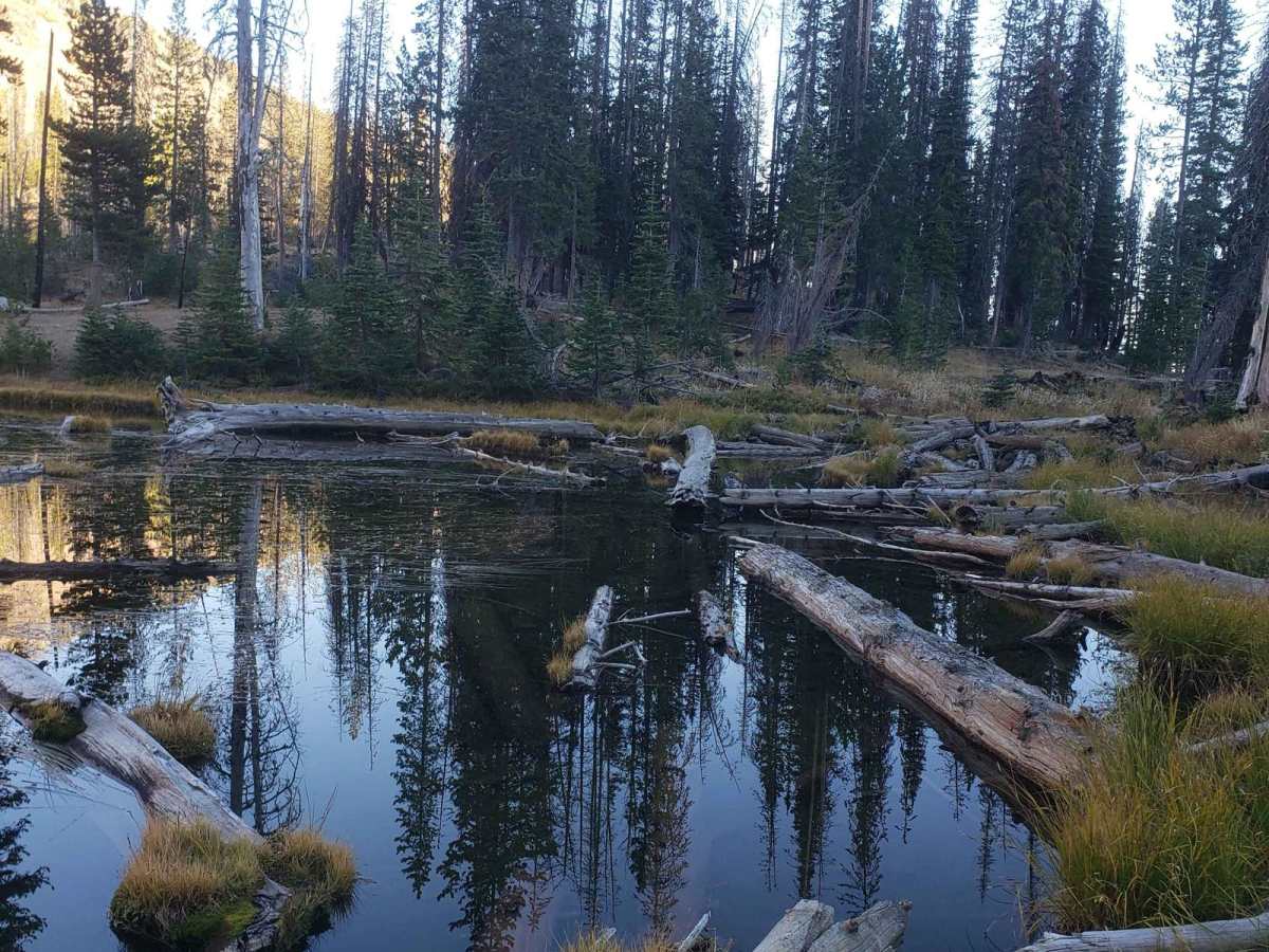 High Lake Road trail photo