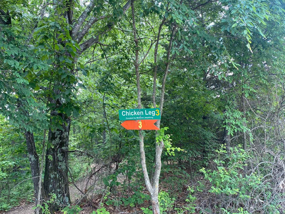 Chicken Leg trail photo