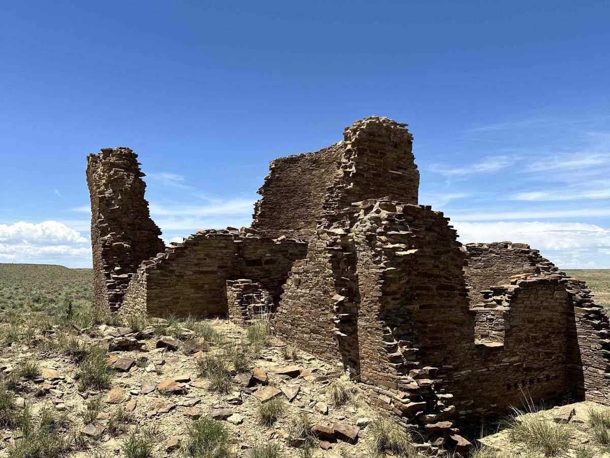 Chaco Canyon to Kin Klizhin trail photo