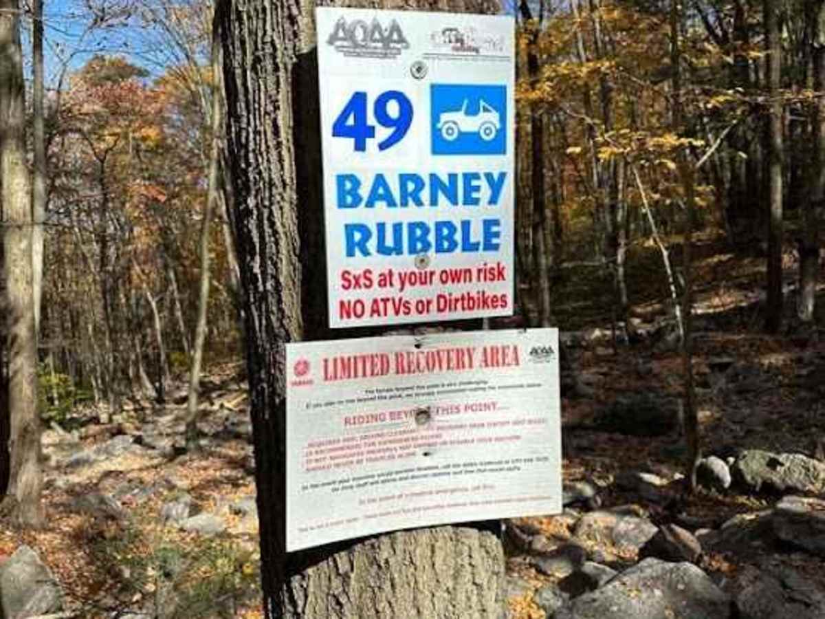49 Blue trail photo