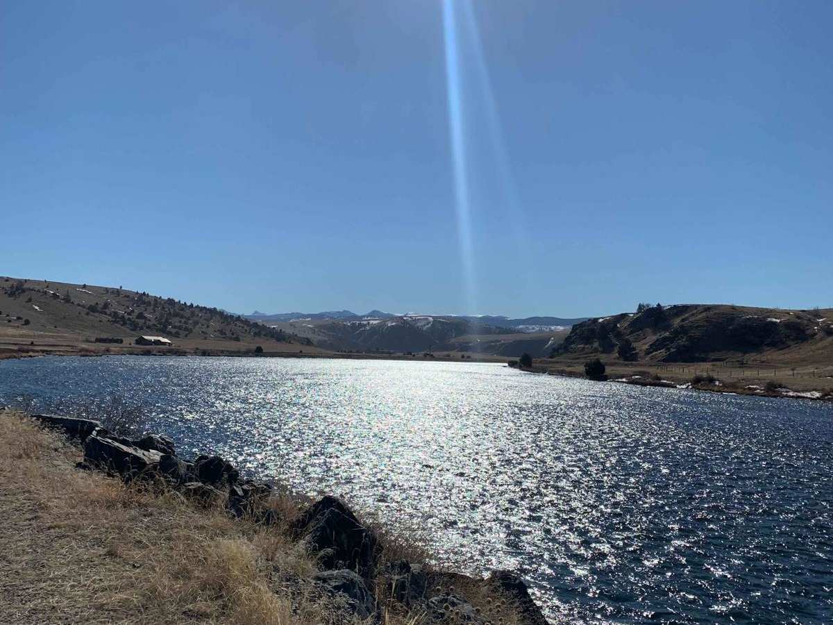 Buffalo Jump - Black Fords Fish Access trail photo