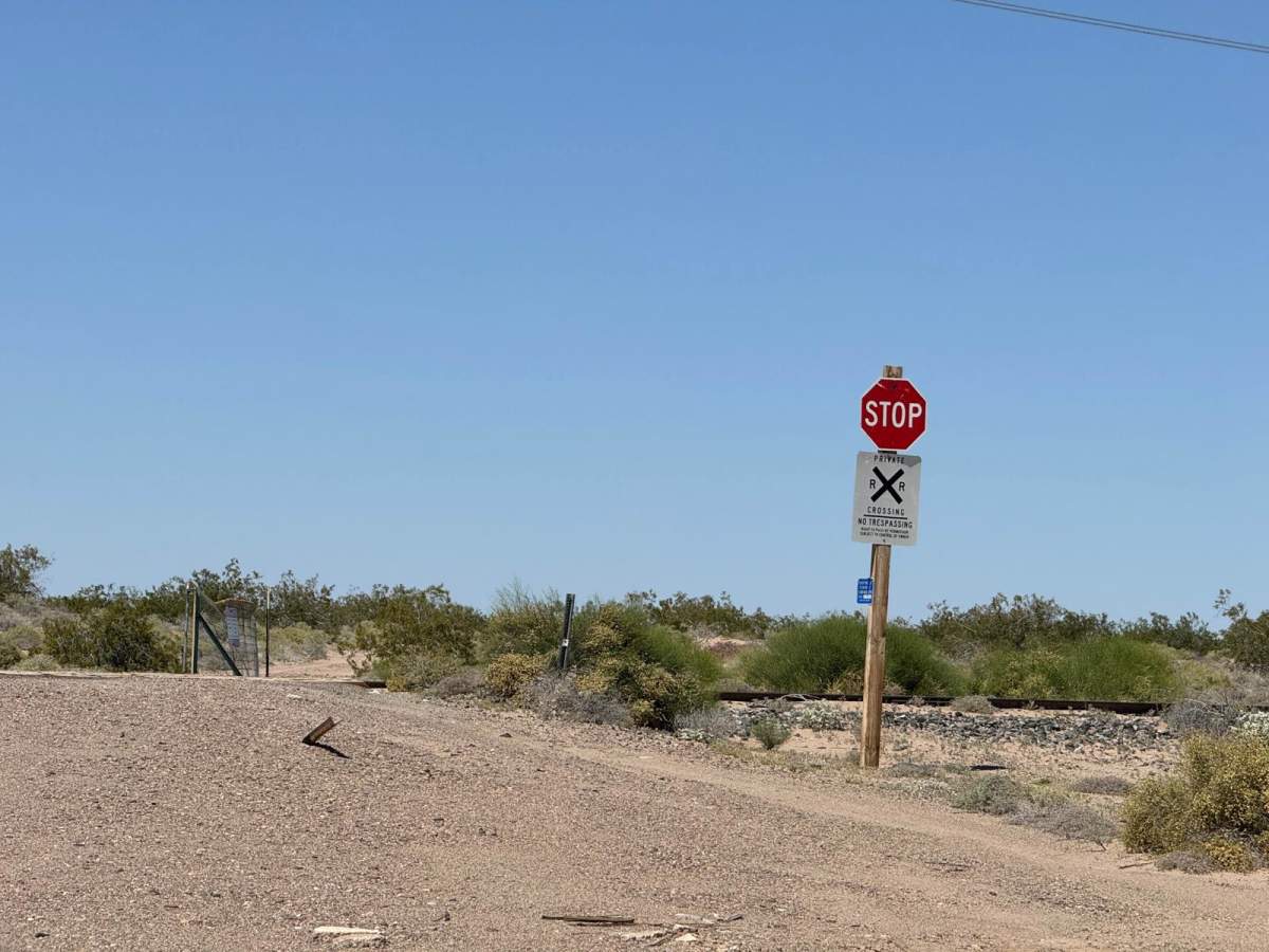 AZ Peace Trail Salome to Yuma trail photo