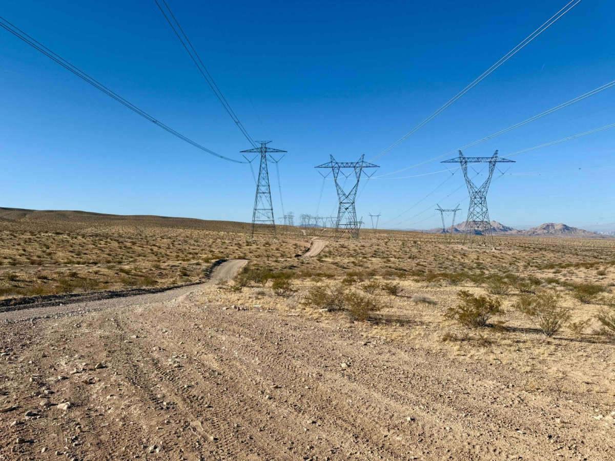 High Voltage trail photo
