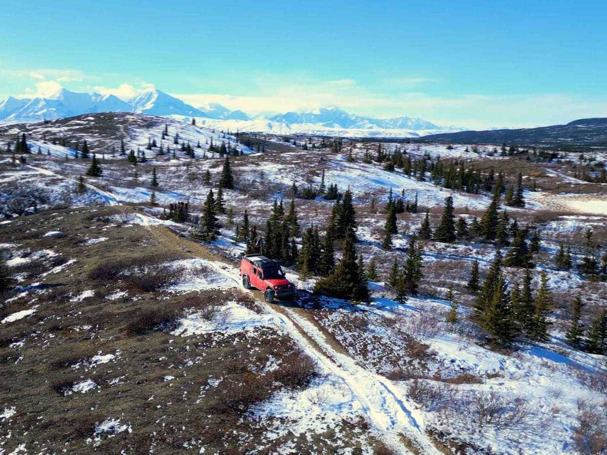 Caribou Ridge trail photo