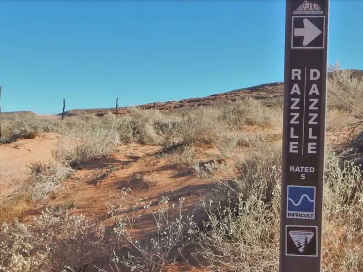 Razzle Dazzle trail photo