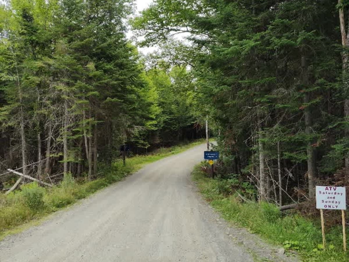 B52 Memorial Site - Elephant Mountain trail photo