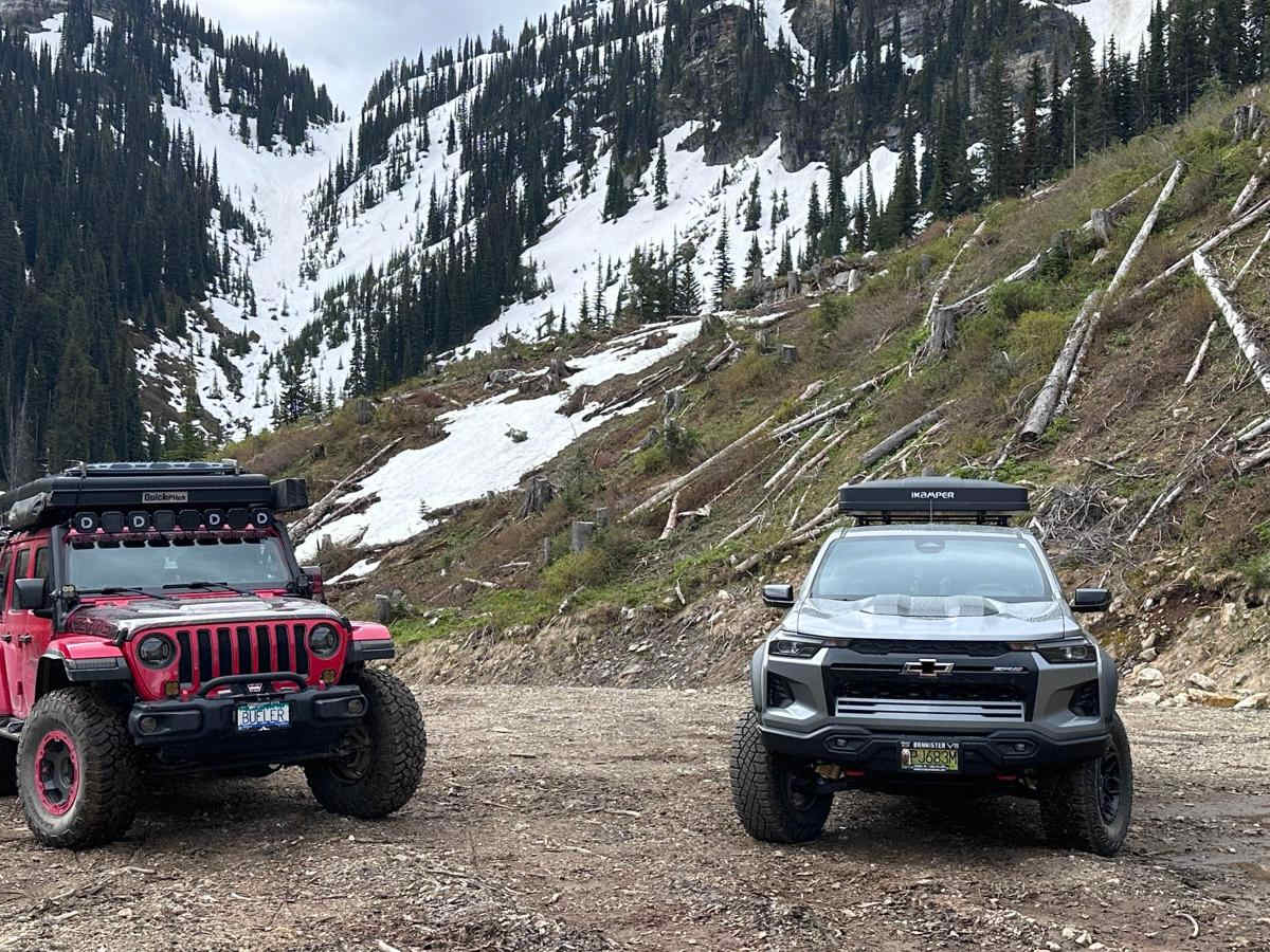 Bowman FSR - Joss Mountain trail photo