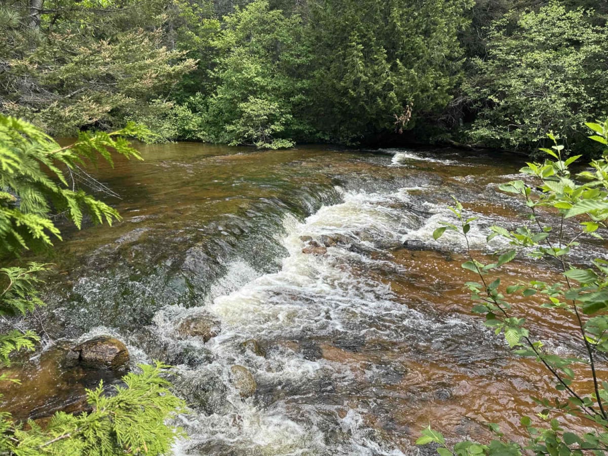 Rock Rapids spur trail photo