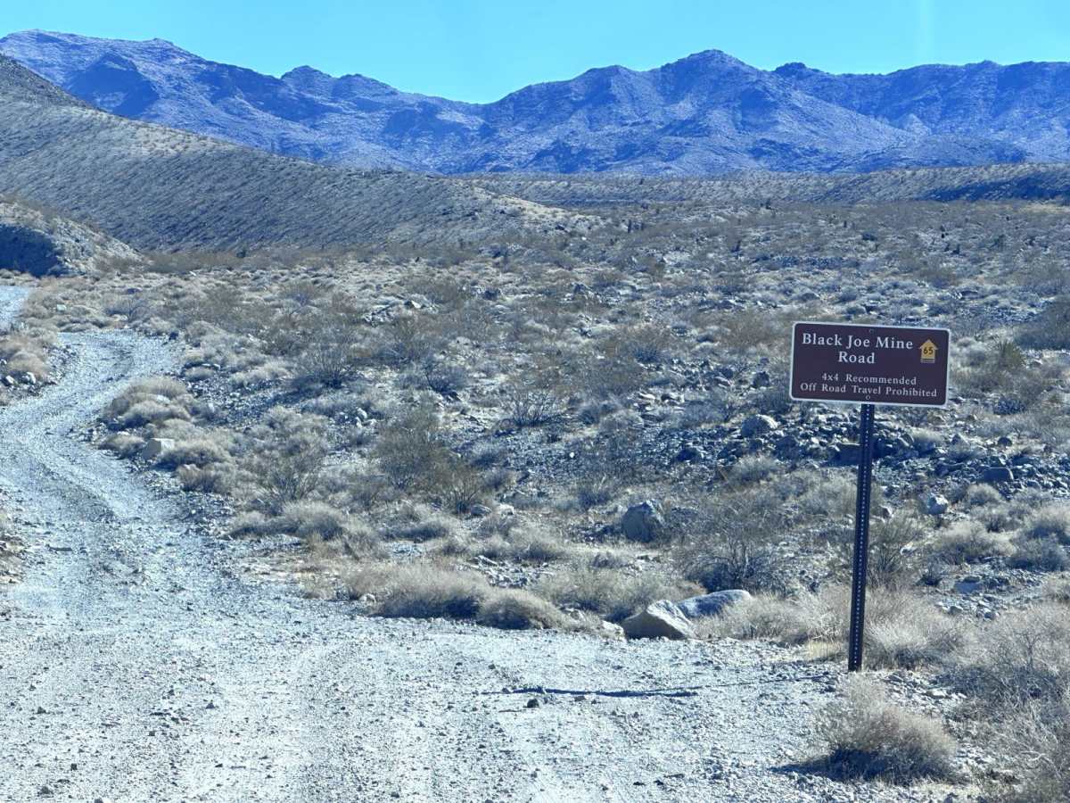Black Joe Mine Road trail photo
