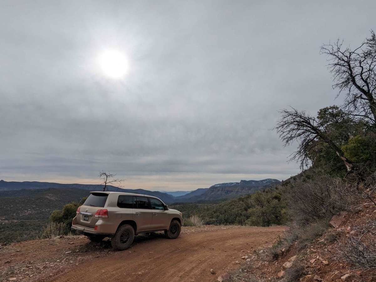 Cherry Creek Road trail photo