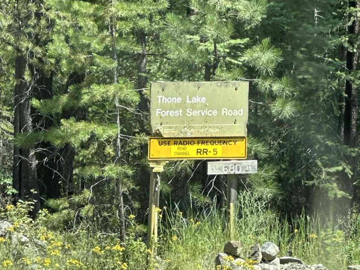 Thome Lake FSR photo 2