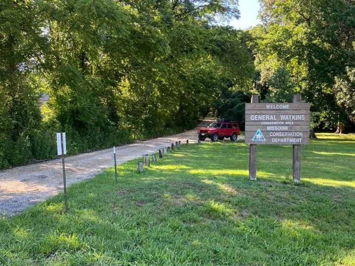 General Watkins Cemetery Road trail photo