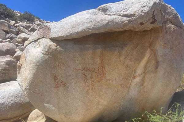 Blair Valley Pictographs