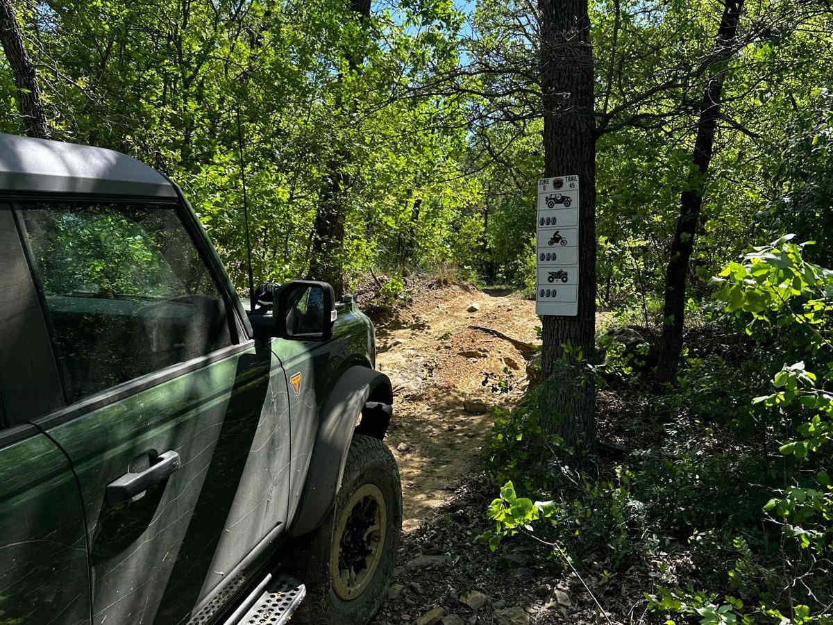B-45 trail photo
