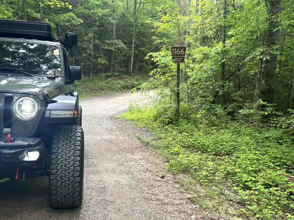 Apalachia Tunnel - FS 1166 trail photo