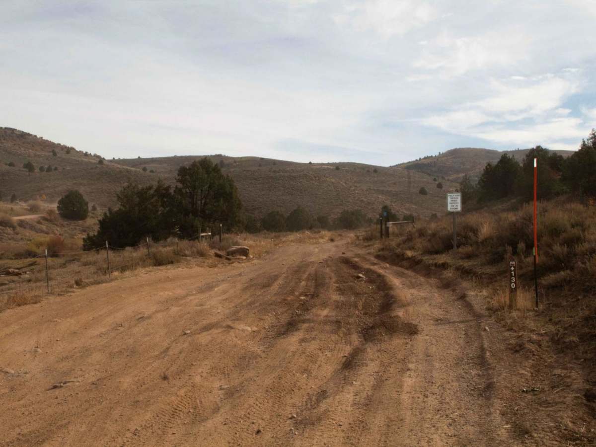 Baxter Sawmill Road trail photo