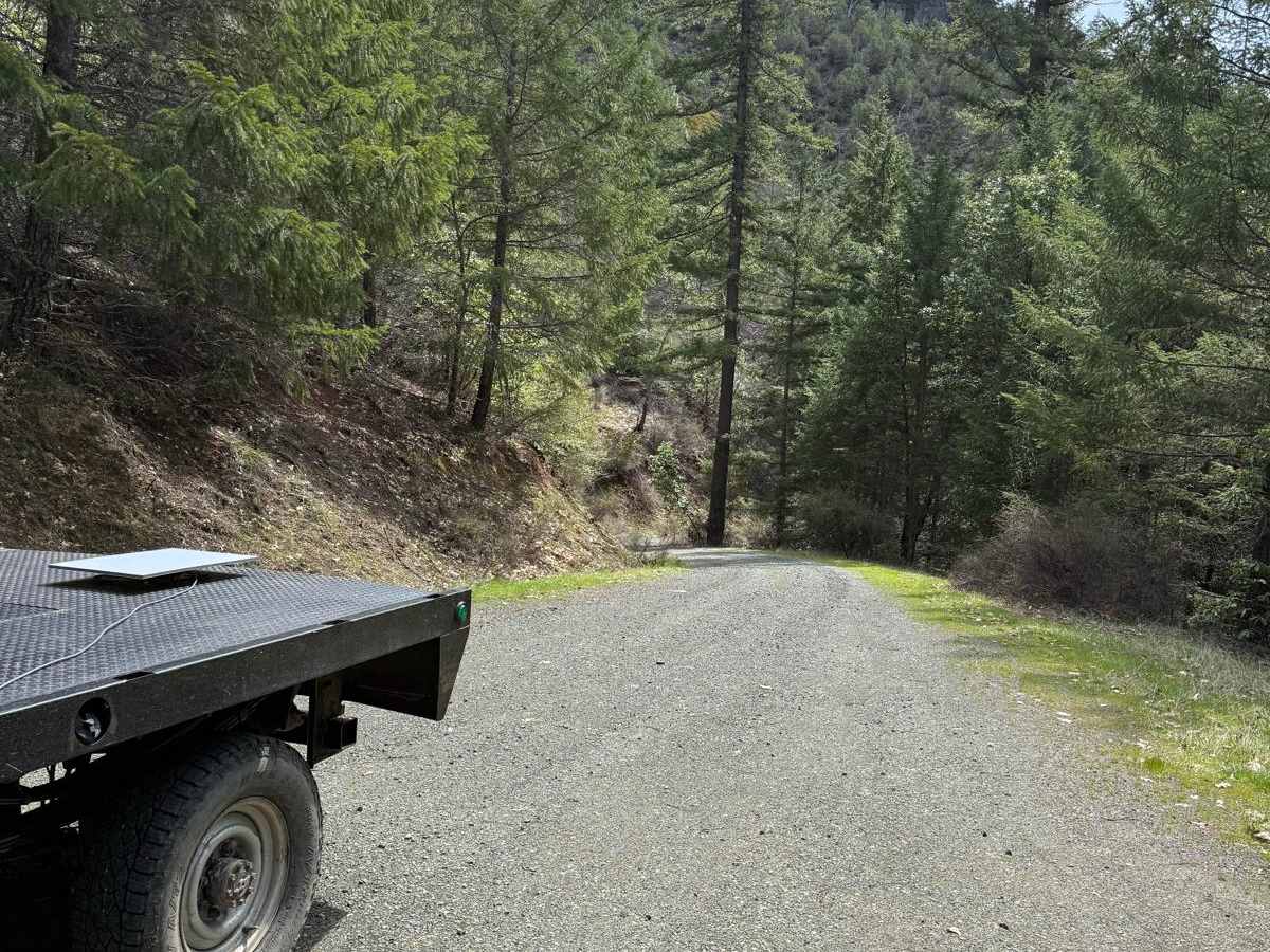 Lower Stratton Creek Road trail photo