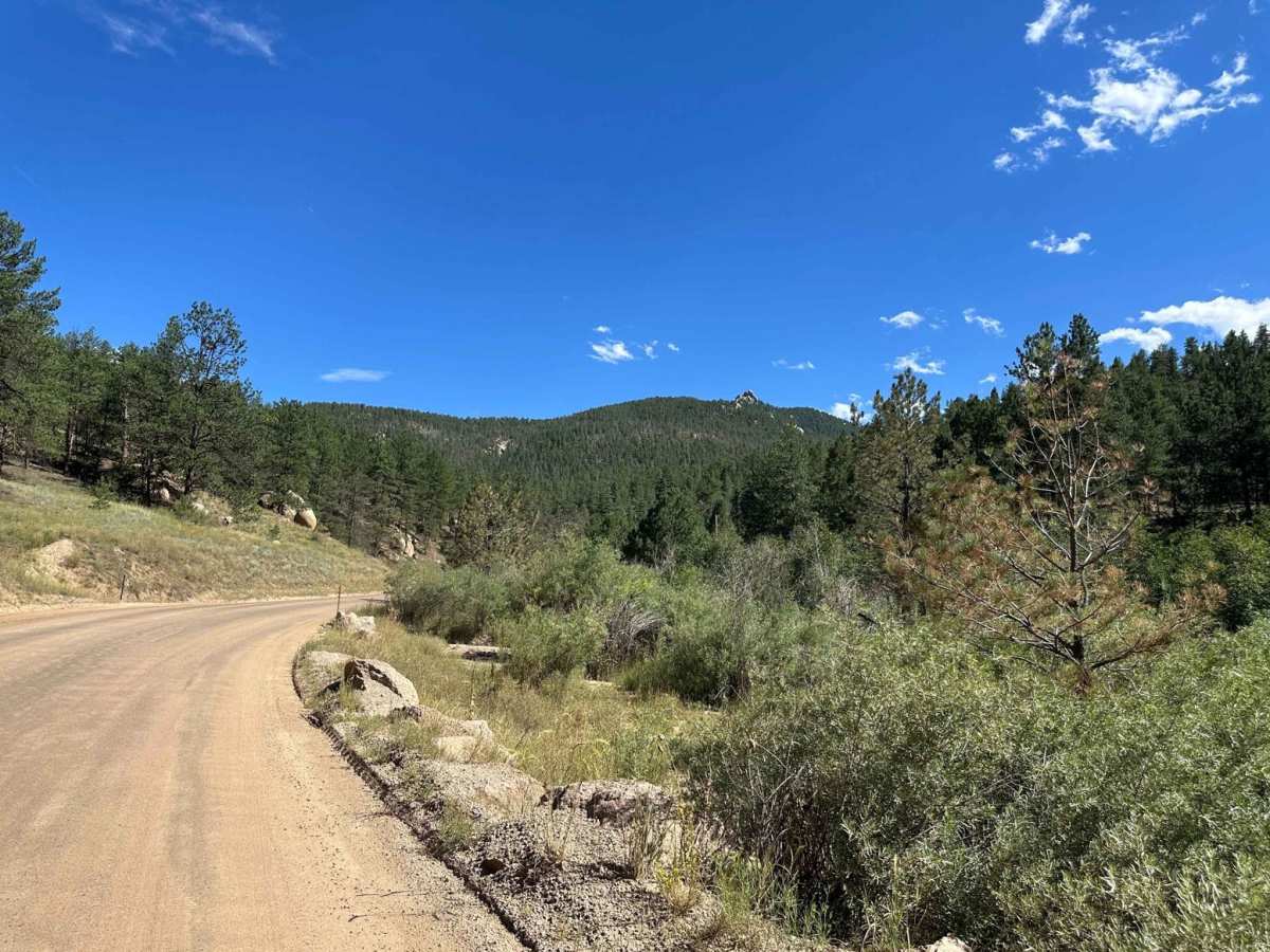 West Pine Creek Road trail photo