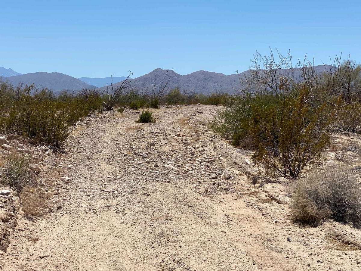 Base of the Los Cuevitas Range and Back photo 3