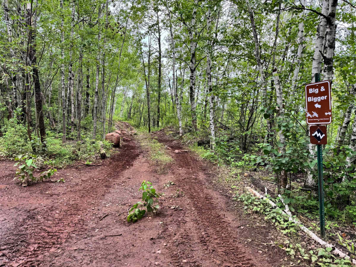 Big and Bigger trail photo