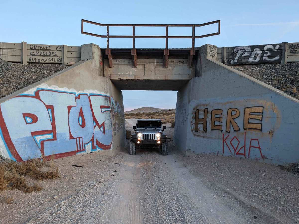 Boulder City to Jean trail photo
