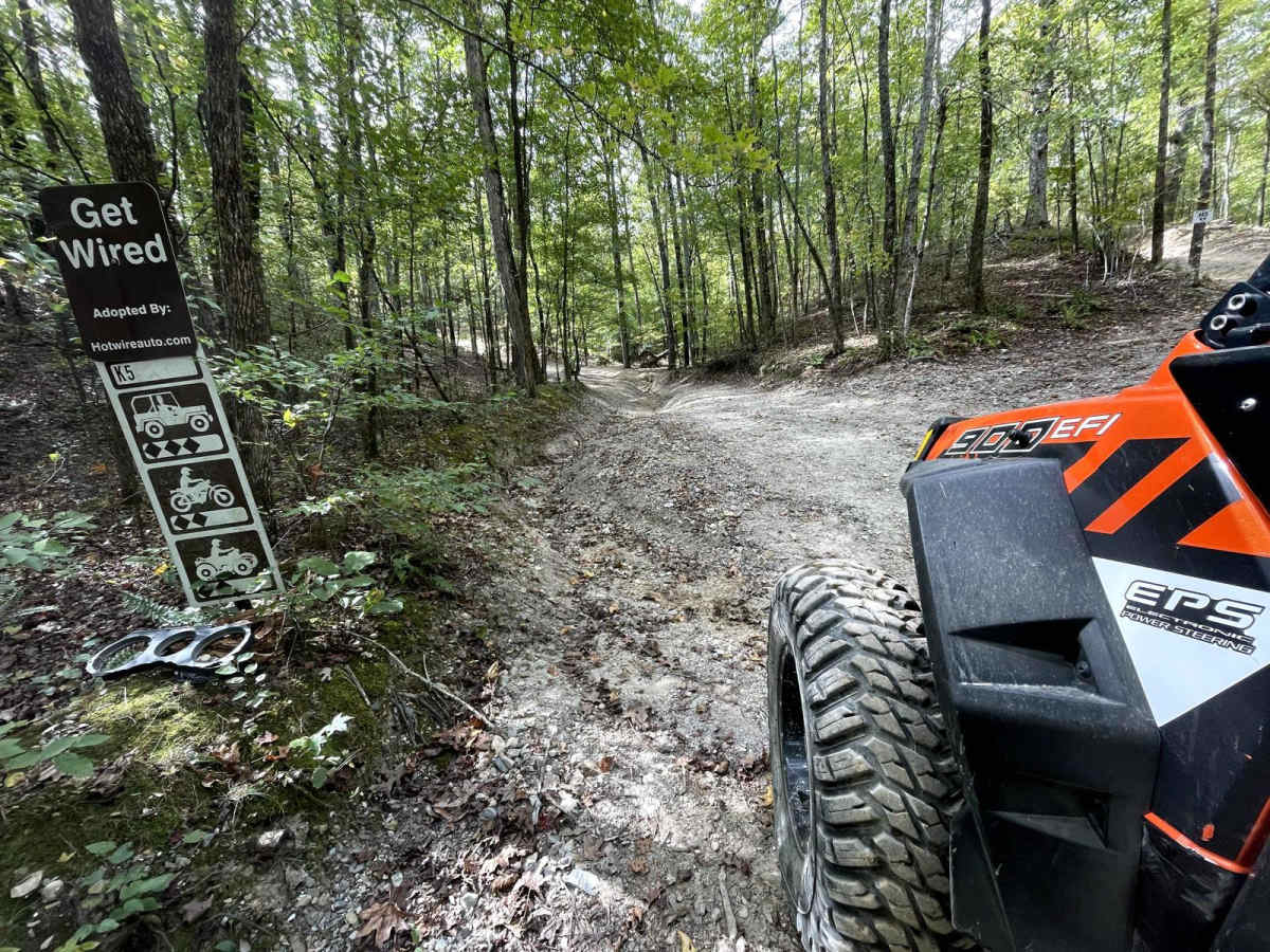 K5 Get Wired trail photo