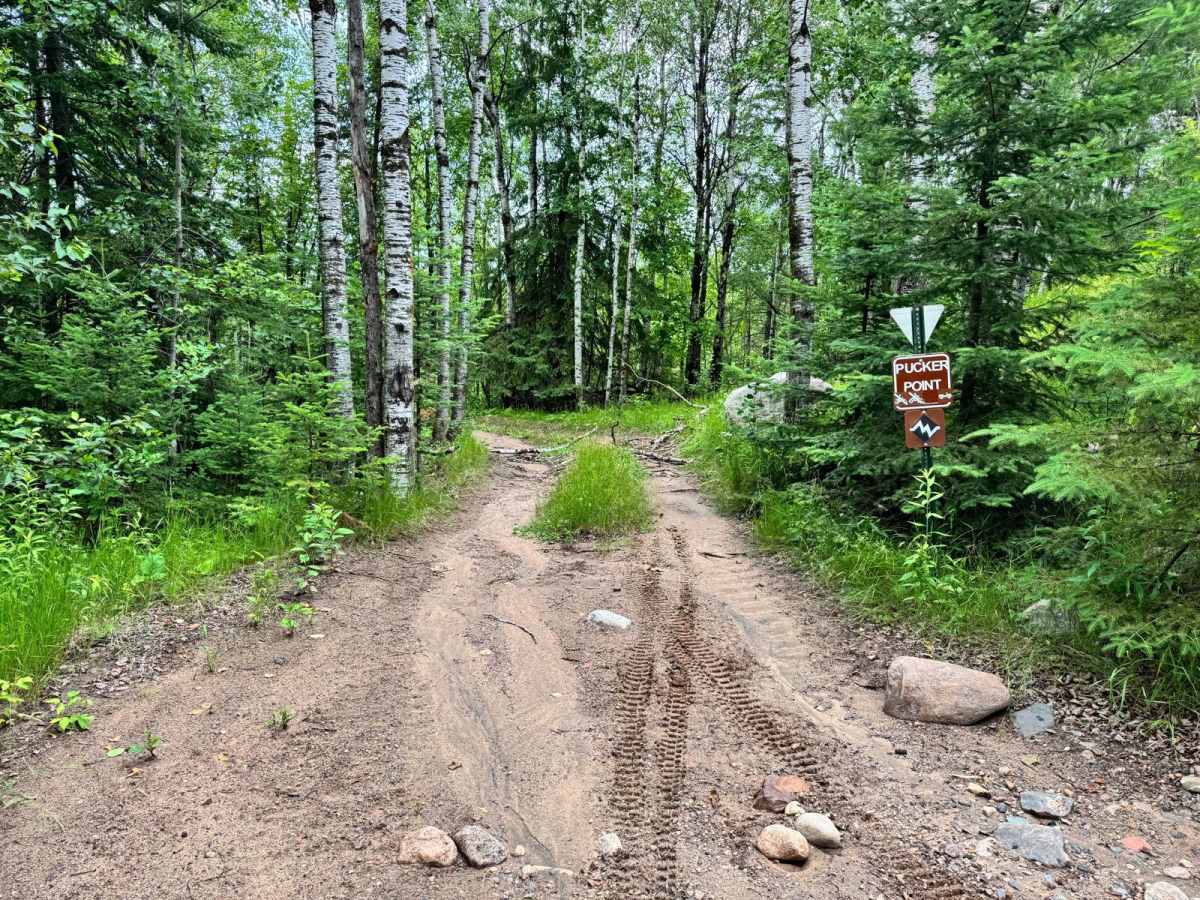 Pucker Point trail photo
