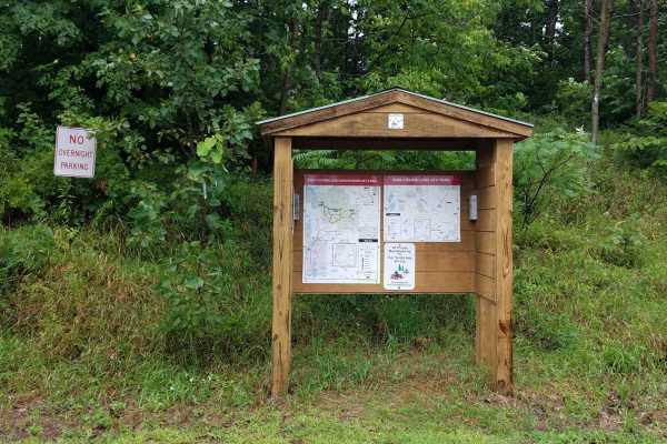 South of Outing on the A Trail