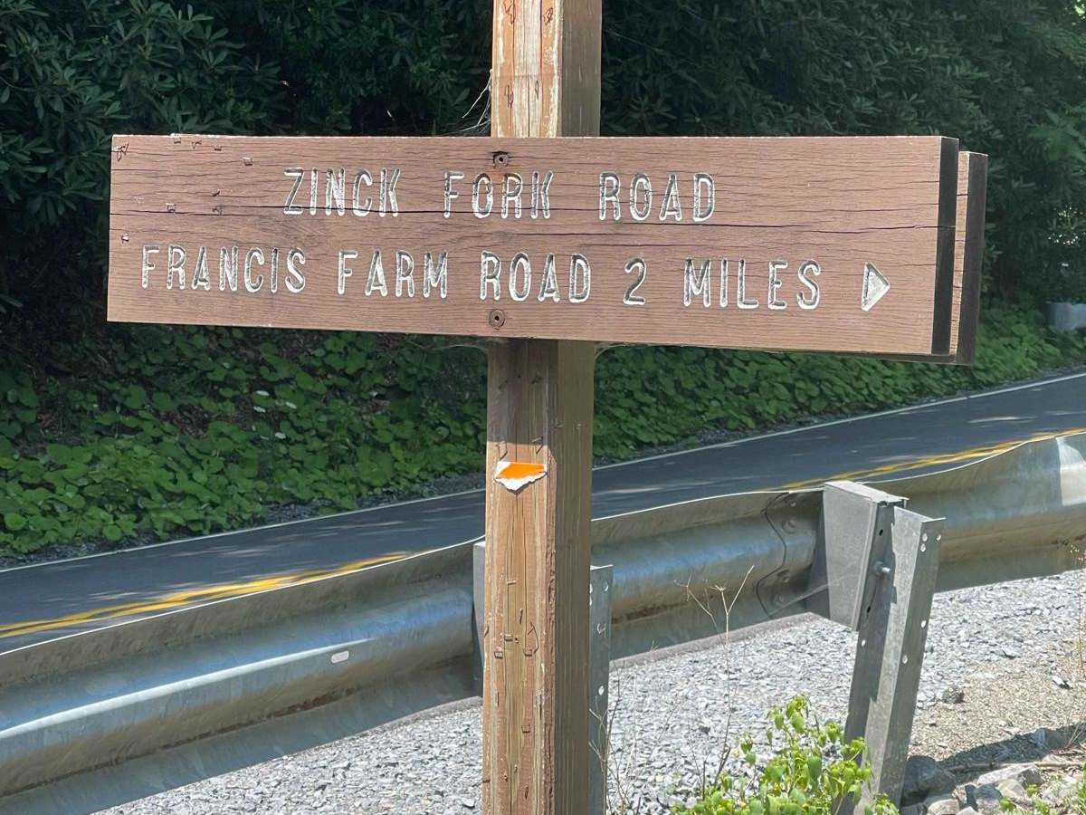 Zink Fork Road trail photo