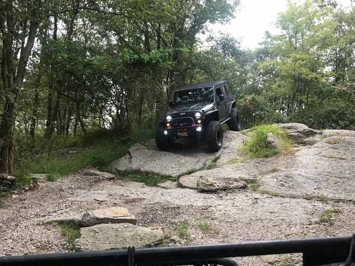 35 Blue trail photo