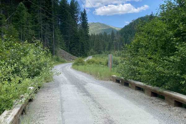 Cooper Pass Road to Burke Ghost Town