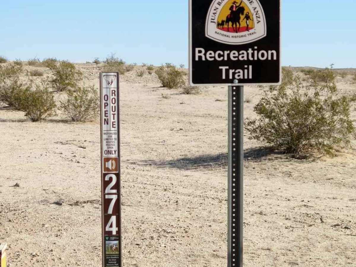EC 274 Yuha Desert trail photo