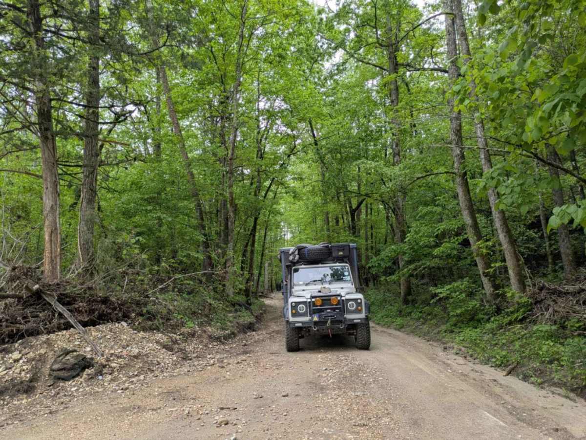 Tie Ridge Road trail photo