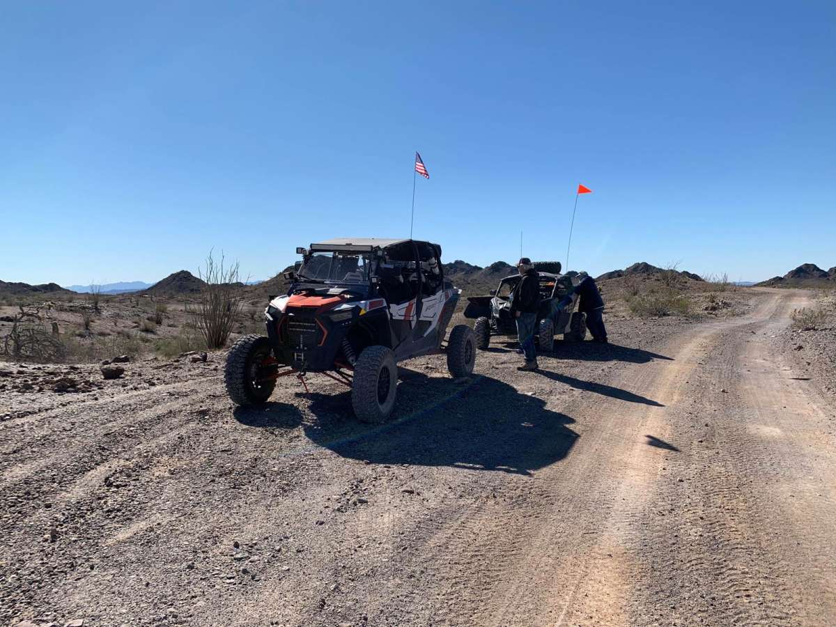 US 95 to Muggins Mountain Trails access Route trail photo