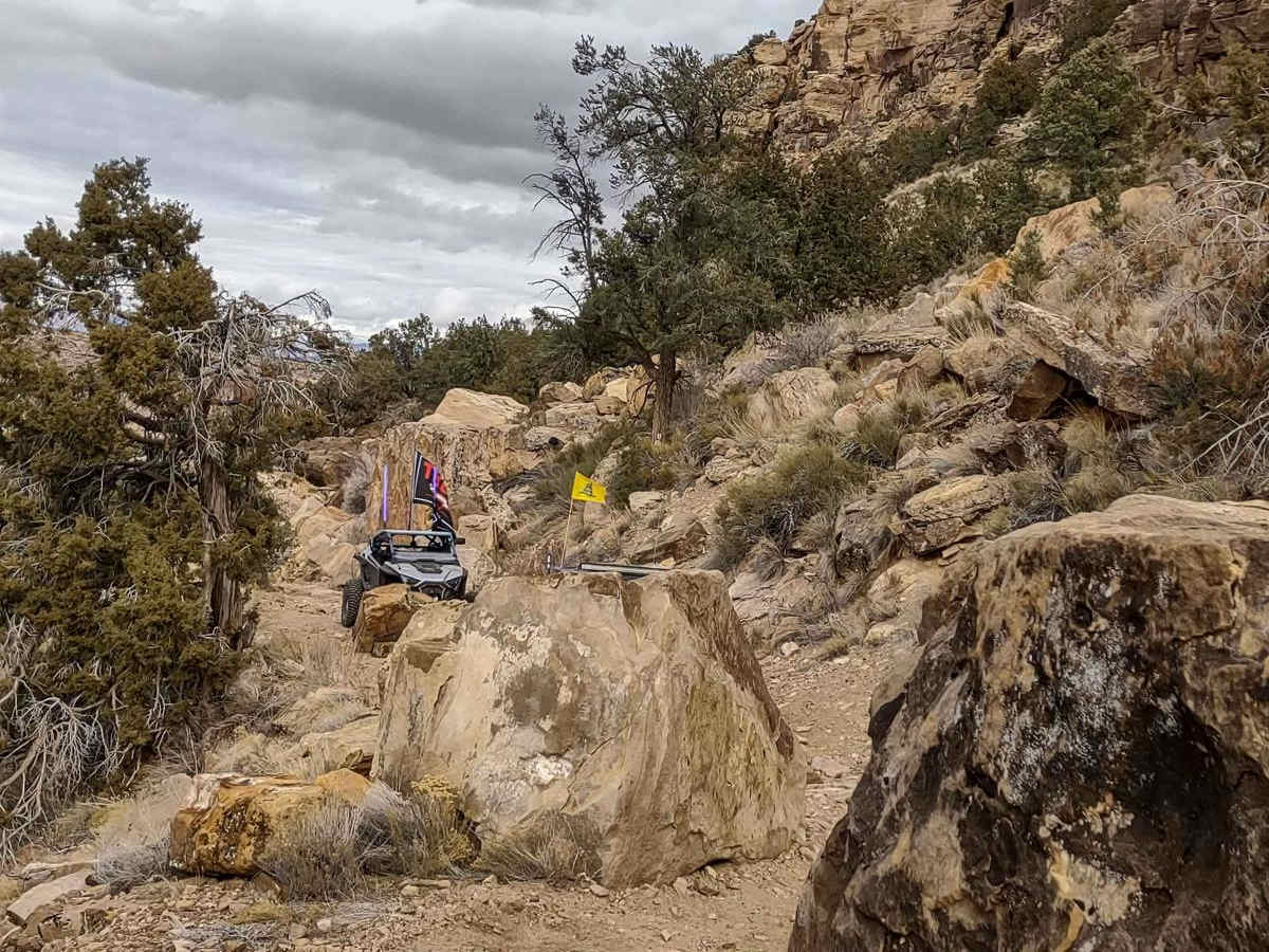 Cliffside Trail to Little Creek Mesa trail photo