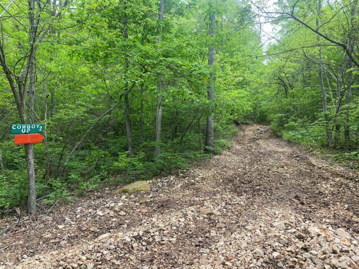 Cowboy Up trail photo