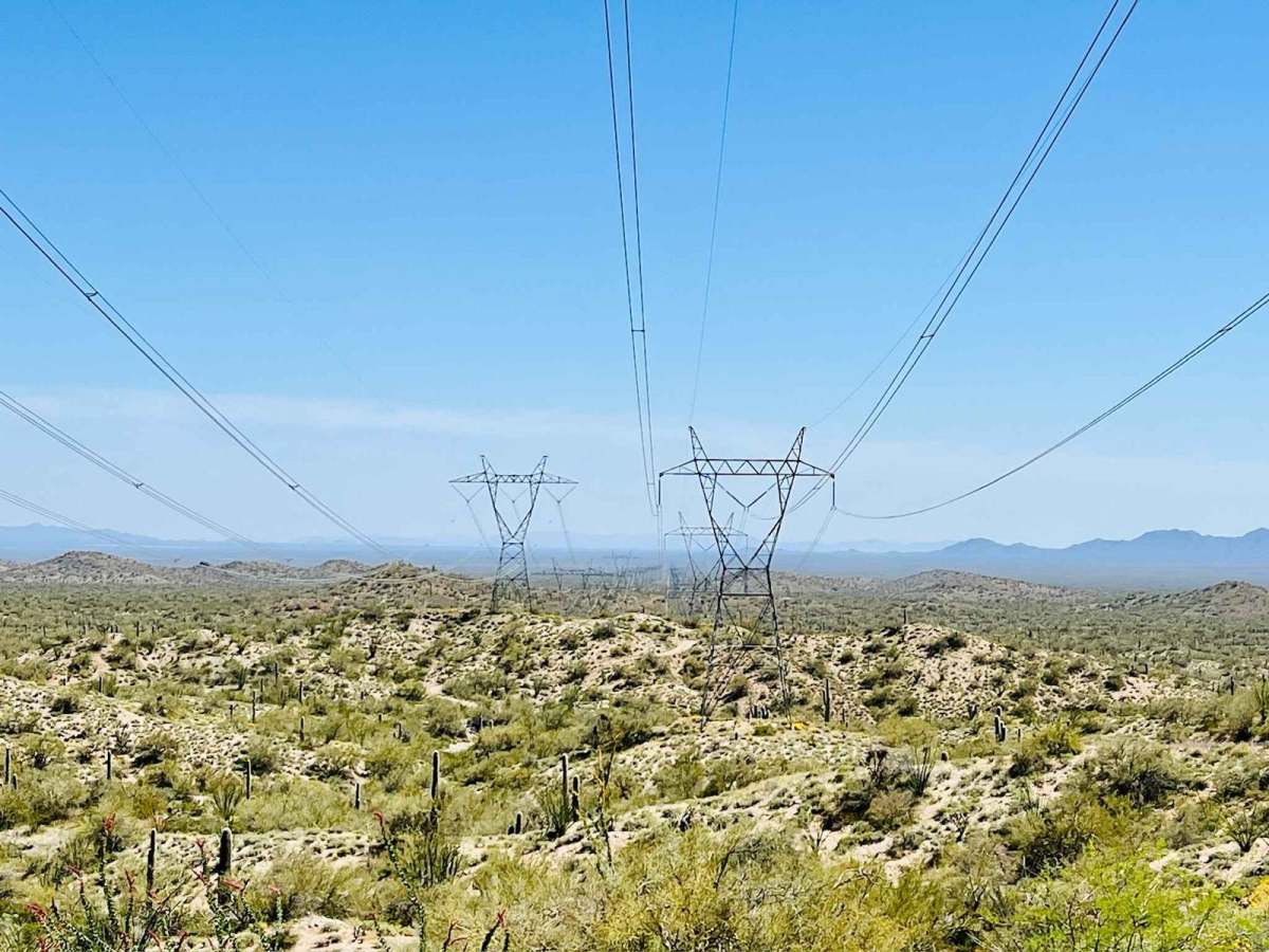 High Voltage trail photo