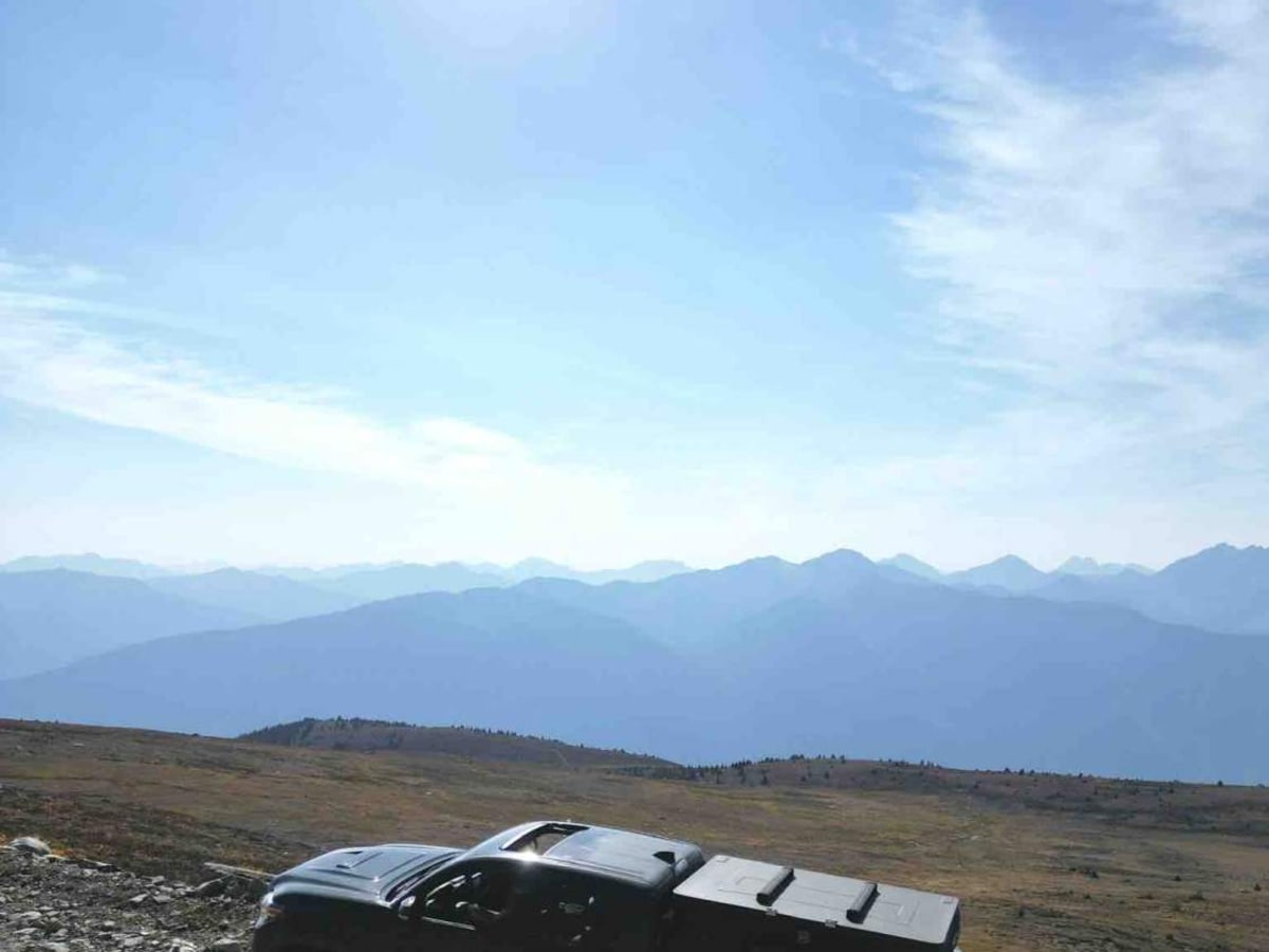 Canoe Mountain Rd trail photo