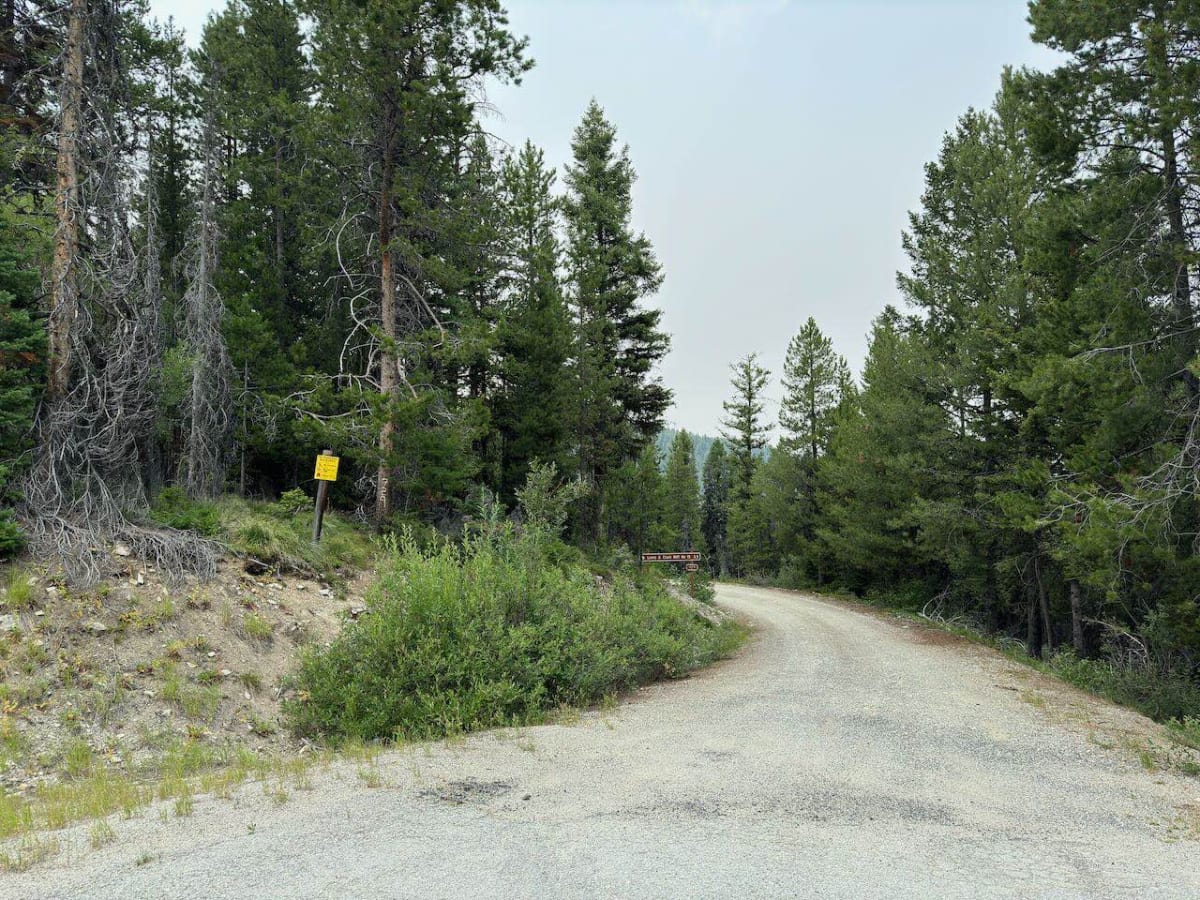 West Fork Camp Creek trail photo