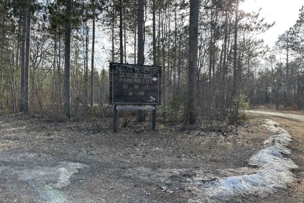 Devils lake to Indian reserve rd.