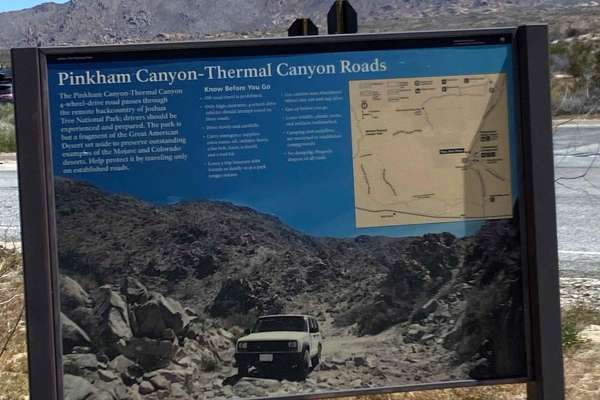 Pinkham Canyon to Thermal Canyon Trail