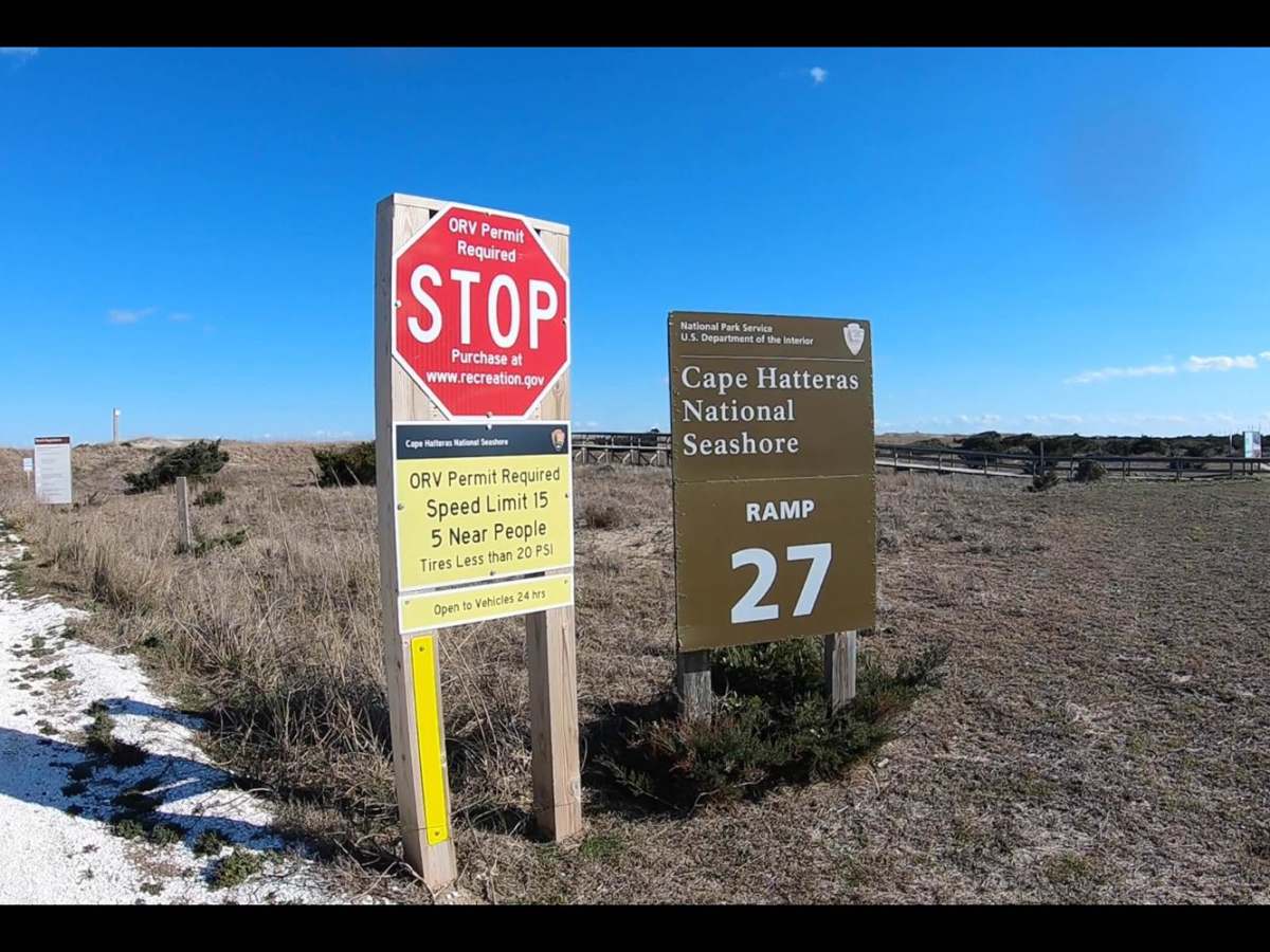 Cape Hatteras Ramp 25 to 27 trail photo