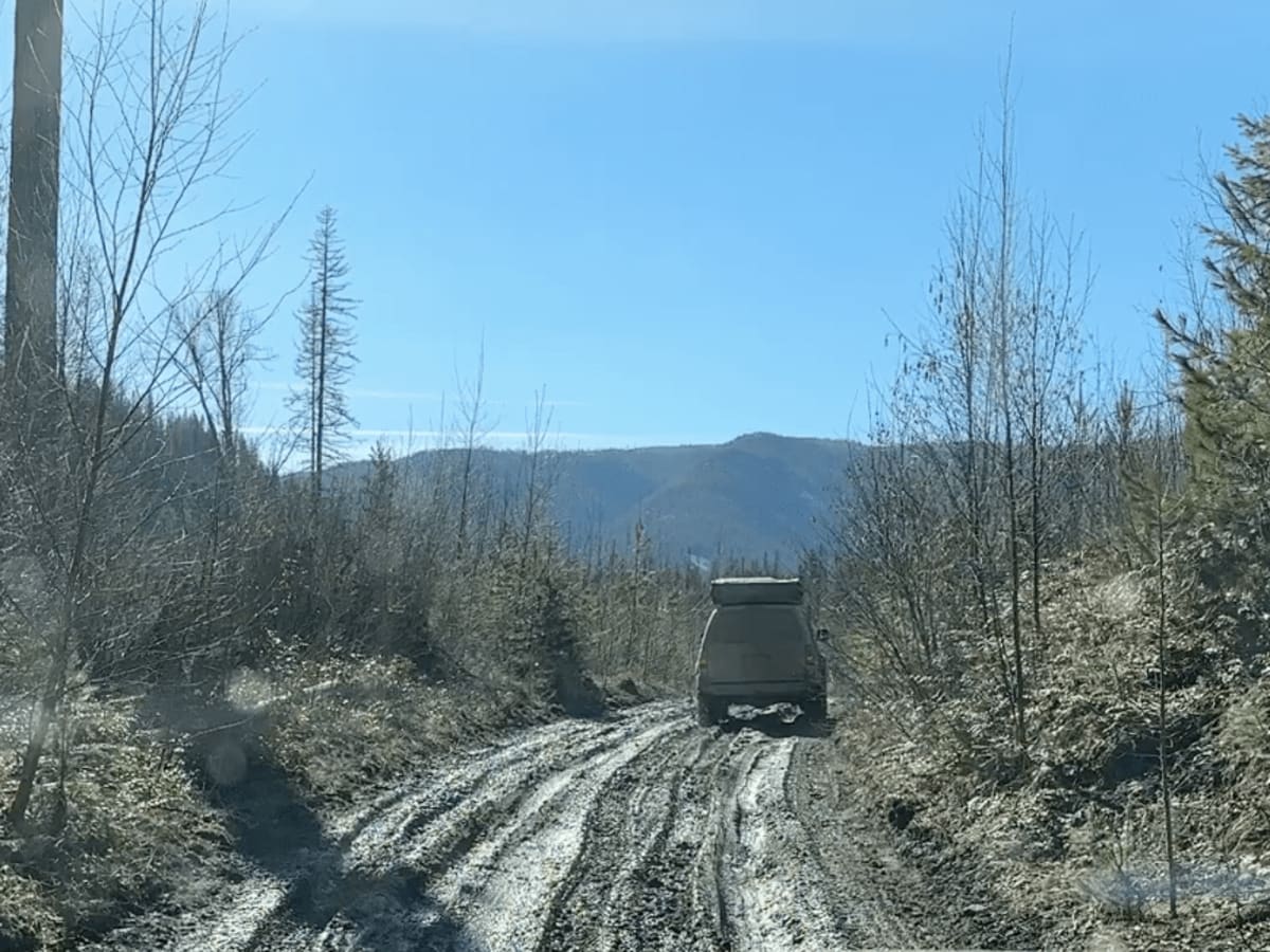 Fork Road - Closed trail photo