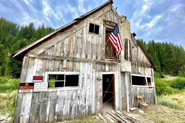 Featherville To Rocky Bar Ghost Town