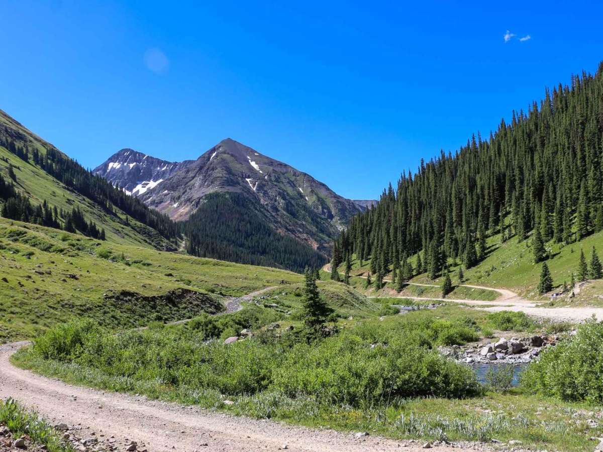 Cinnamon Pass trail photo
