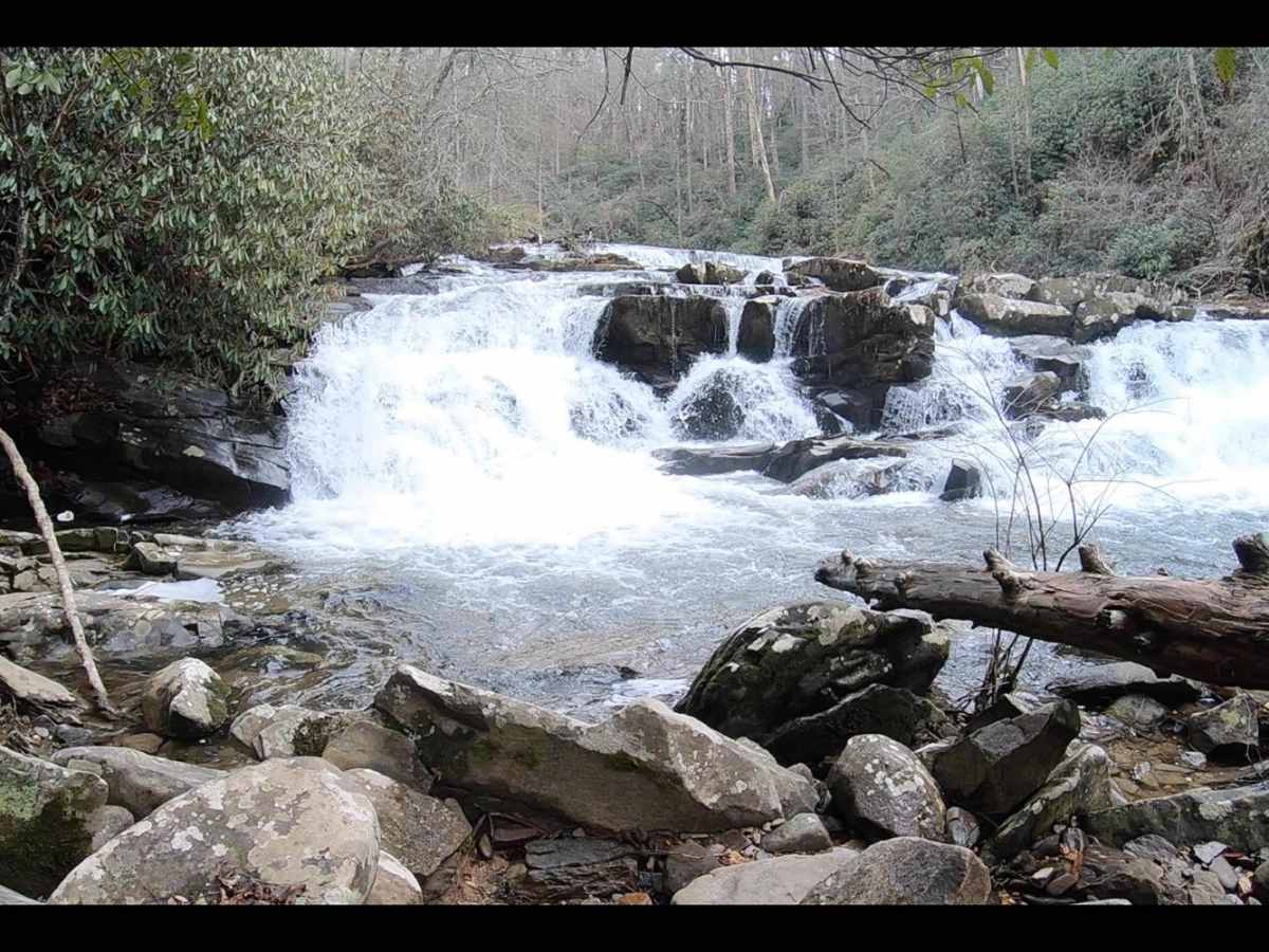 Coker Creek Falls trail photo