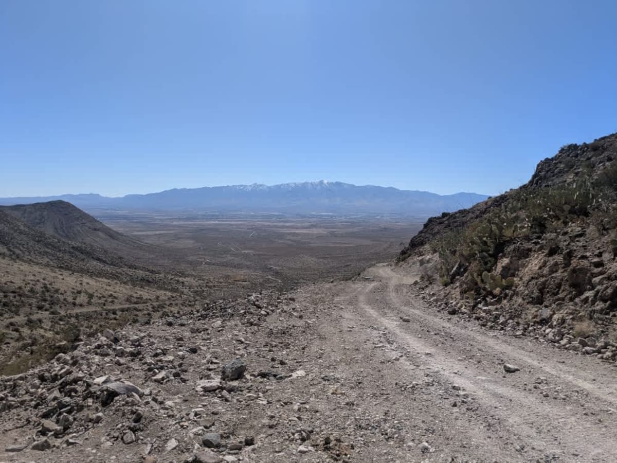 Soloman Pass trail photo