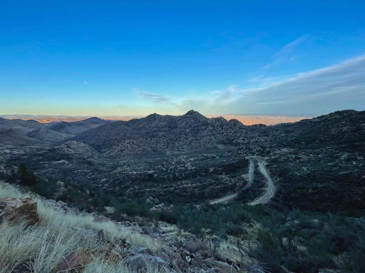 Crown King Road trail photo